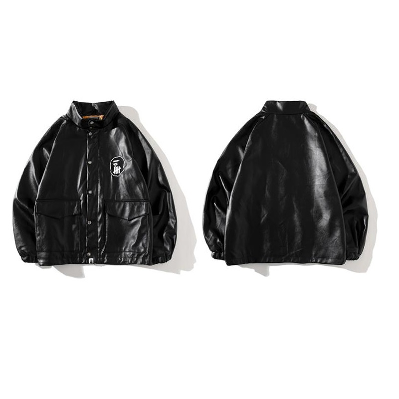 Bape x Undefeated Leather Jacket 7299